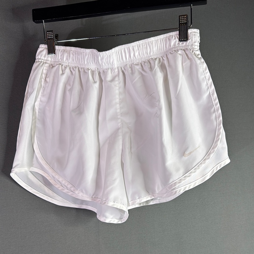 Nike Women's White Athletic Shorts